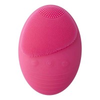 Wireless Charging Custom Exfoliator Waterproof Electric Face Massager Rechargeable Silicone Facial Clean Brush